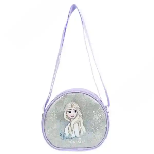 Bolso Crossbody Elsa Plateado Miniso