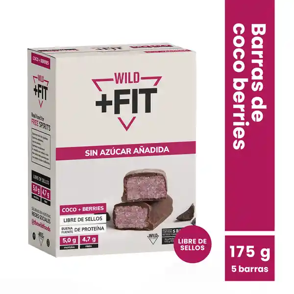 Wild +Fit Barrita Coco Berries