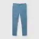 Jegging Elasticado de Niña Light Blue Talla 4A Colloky