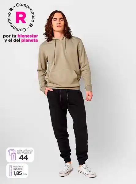 Pantalón De Buzo Hombre Index Jogger Talla S