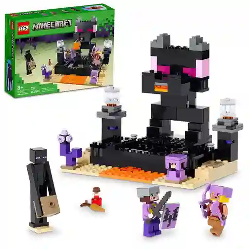 Lego Set Construcción Minecraft el Combate en el End - 21242
