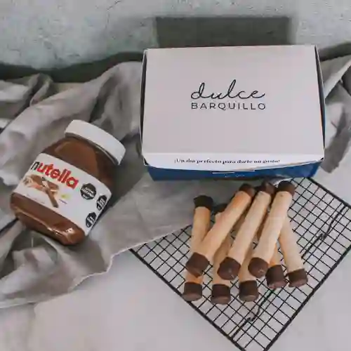 8 Barquillos Enteros Nutella