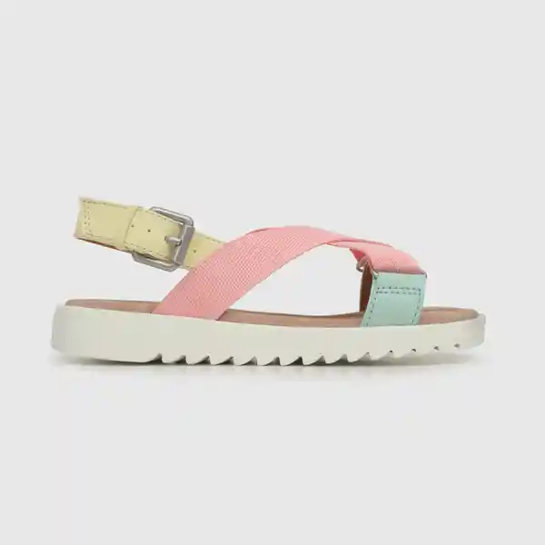 Sandalias Cintas Cruzadas de Niña Cayena Talla 28 Colloky