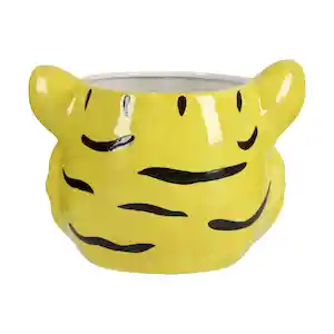 Maceta de Cerámica Cabeza Animal 19 x 17 cm