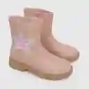 Botas Para Niña Rosada Talla 32 Colloky