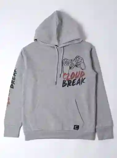 Cloudbreak Polerón Printman Clbk Ess Tt Gris 12