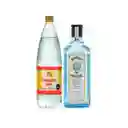 Gin Bombay Sapphire 750cc + Tonica 1,5lt