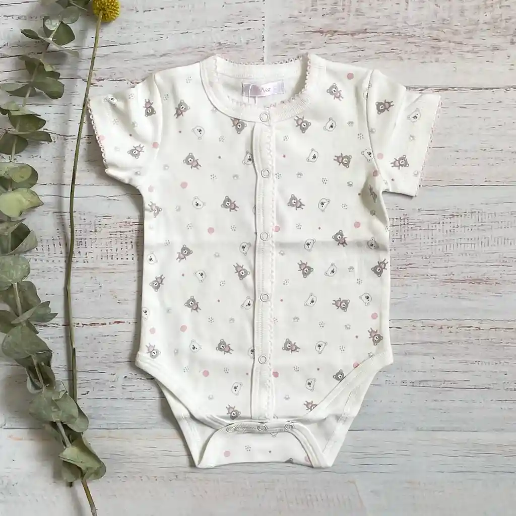 Body M/c Rene Niña Talla 1/3 Meses