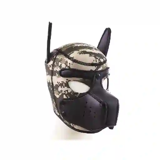 Mascara De Perro Cachorro - Militar
