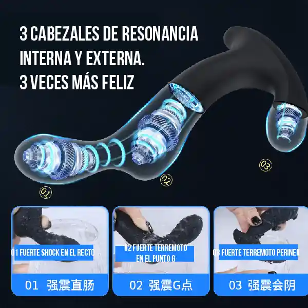 Vibrador Prostático Pro-3x