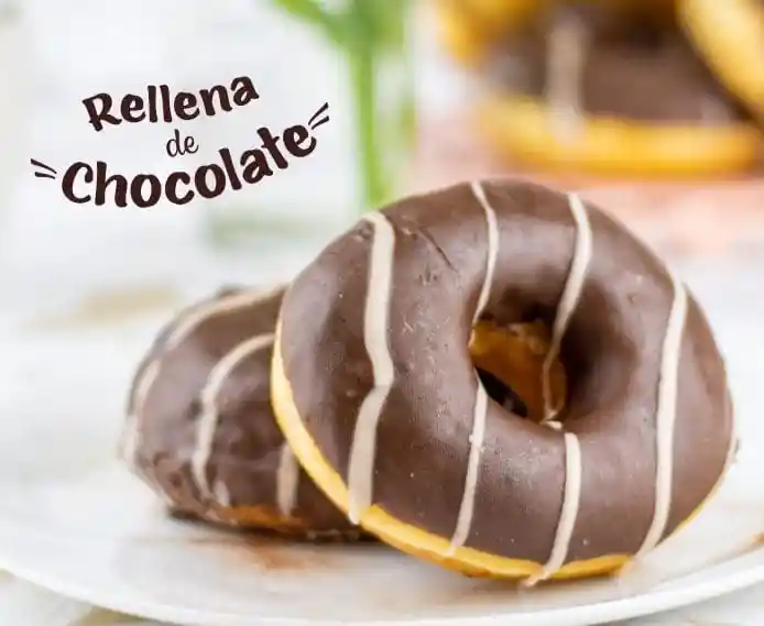 Donut Relleno Chocolate