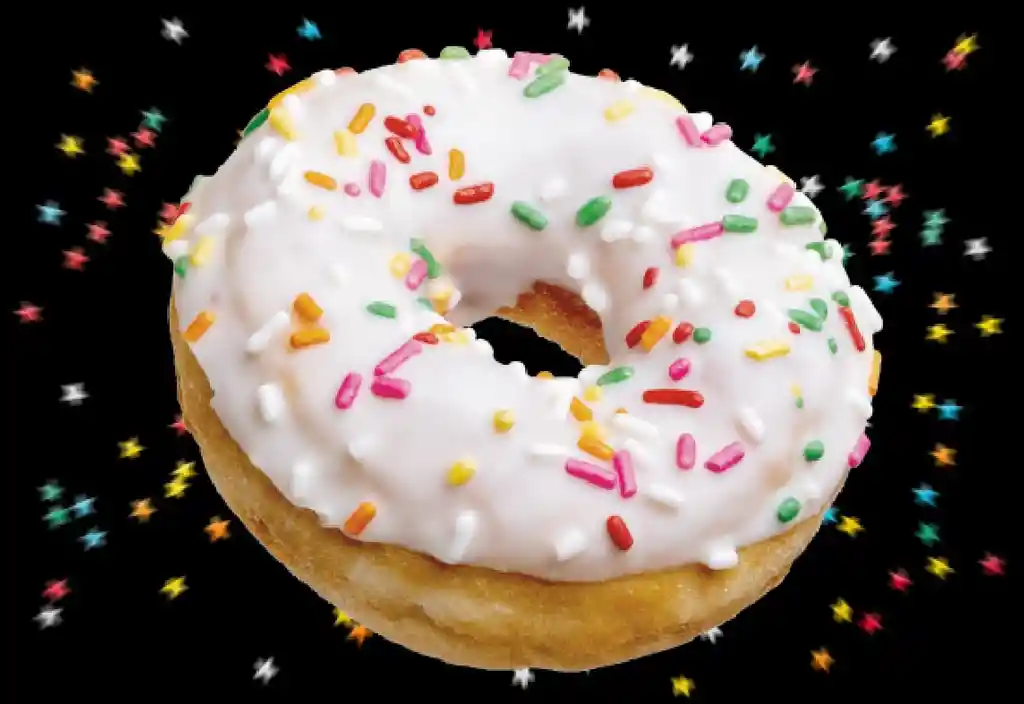 Donut Cobertura Blanca