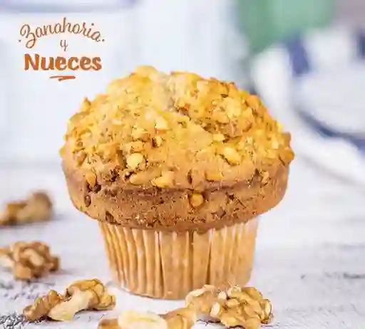 Muffin Zanahoria Nuez