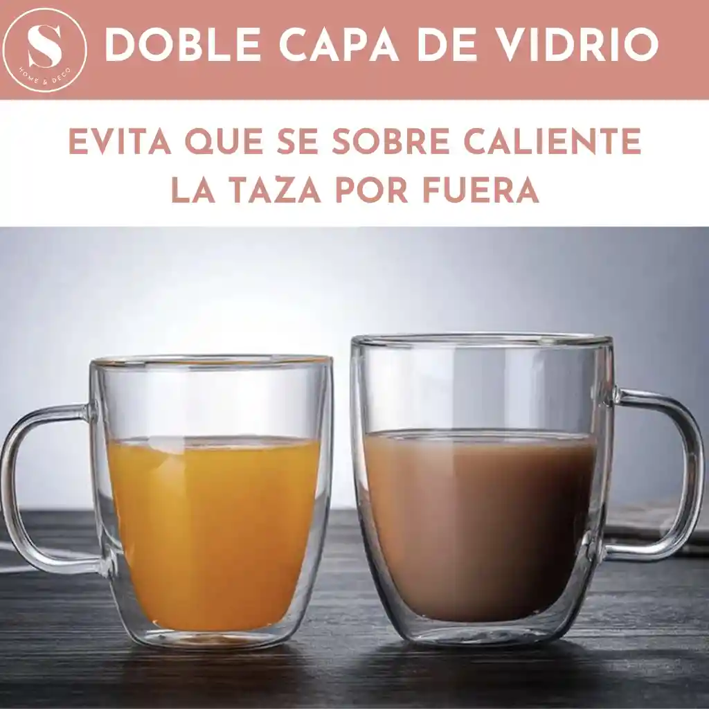 Taza De Vidrio 250 Ml