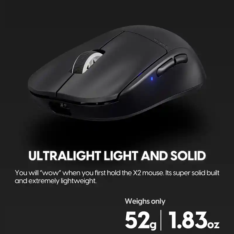 Mouse Pulsar X2 Wireless Mini Premium Black