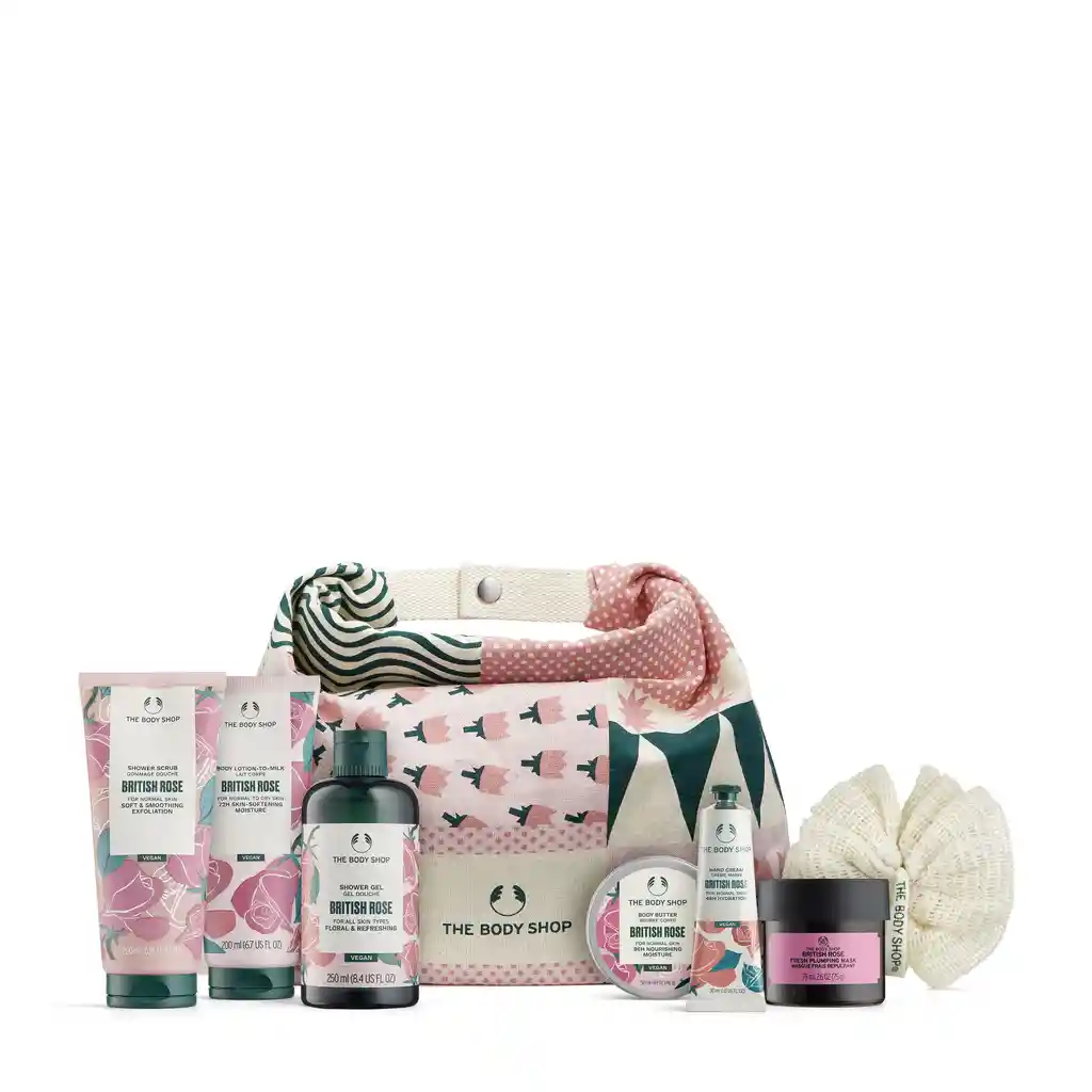 Set De Regalo Premium Rosa Británica