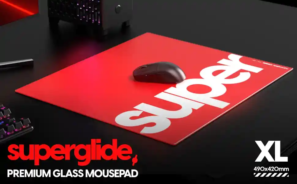 Mousepad Pulsar Superglide Xl Red