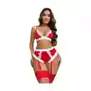 Lencería Con Encaje - Talla M