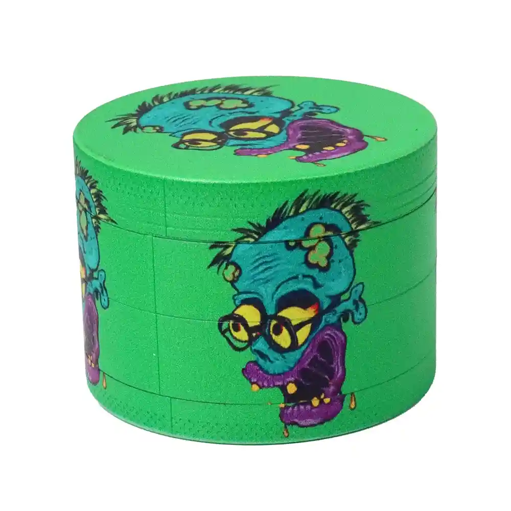 Moledor Cartunzz De 4 Piezas 63mm ( Verde )