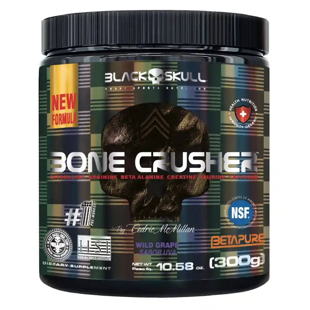 Bone Crusher Black Skull Wild Grape 300 G