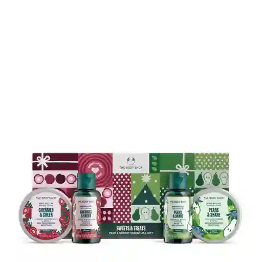 Set De Regalo Mini Peras Jugosas Y Dulces Cerezas