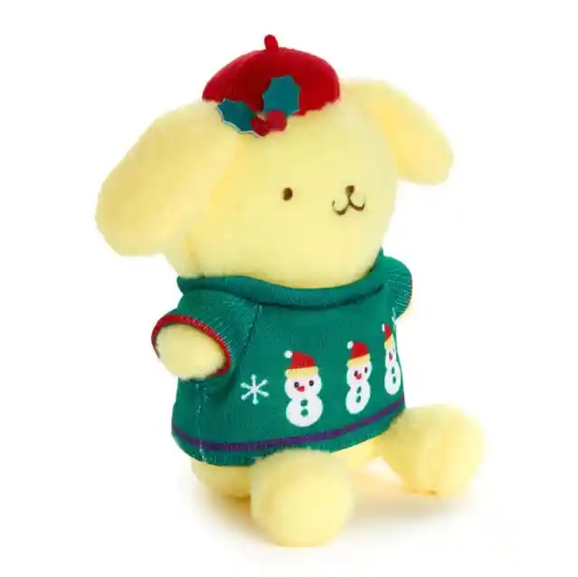 Peluche Sanrio Pompompurin Edición Especial Navidad 22cm 2023