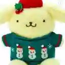 Peluche Sanrio Pompompurin Edición Especial Navidad 22cm 2023