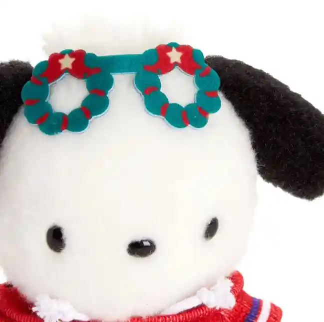 Peluche Sanrio Pochacco Edición Especial Navidad 22cm 2023