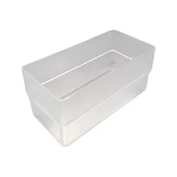 Caja Organizadora Translucida Apilable Alta 70x140x62mm