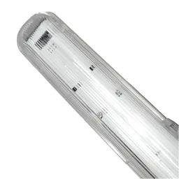 Luminaria Hermetica Estanco T8 Para Tubo Led 120cms 1x18w