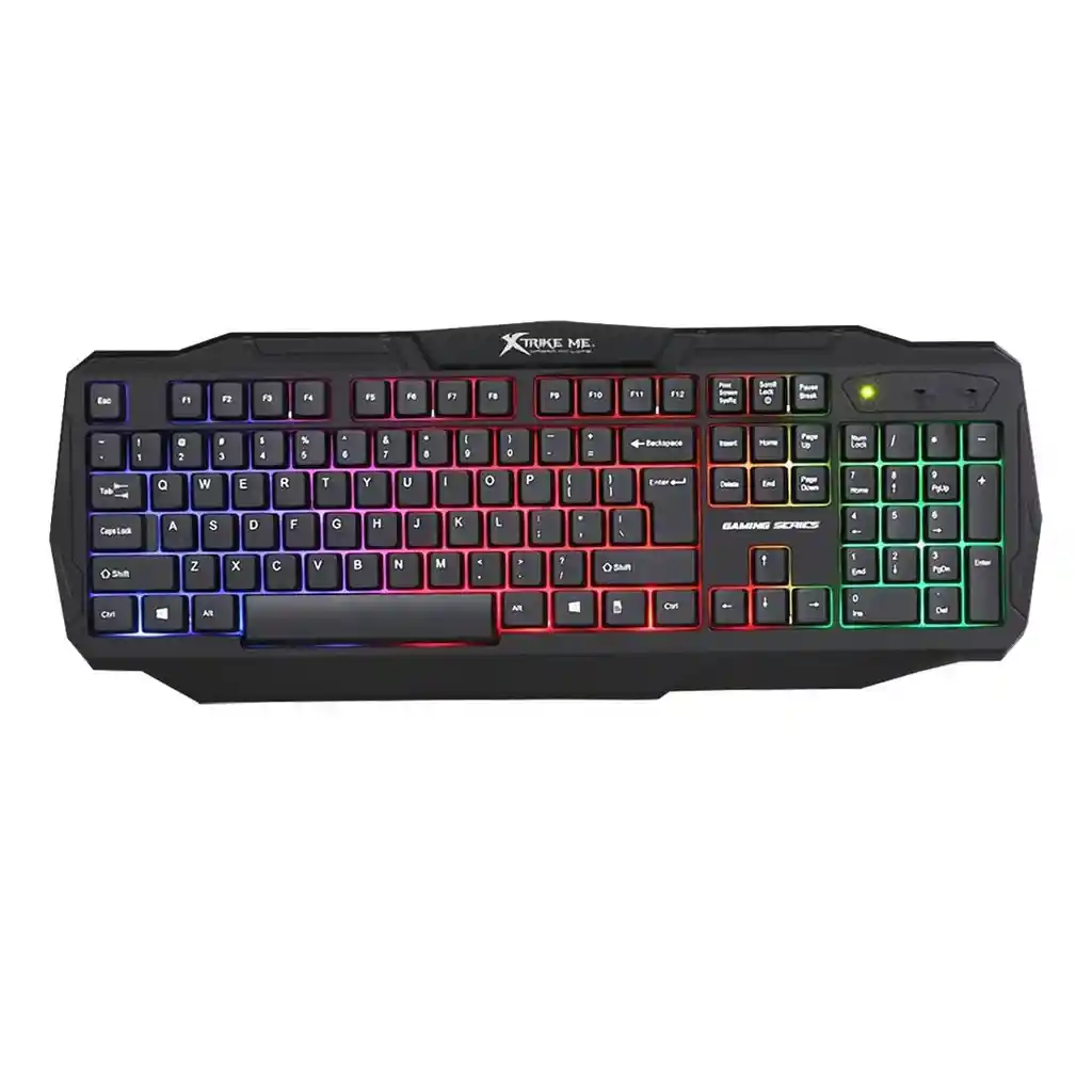 Teclado Gamer Retroiluminado Xtrike Me Kb-302 Ingles