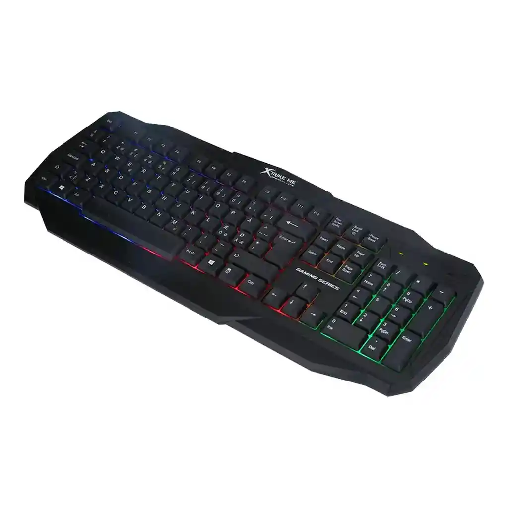 Teclado Gamer Retroiluminado Xtrike Me Kb-302 Ingles