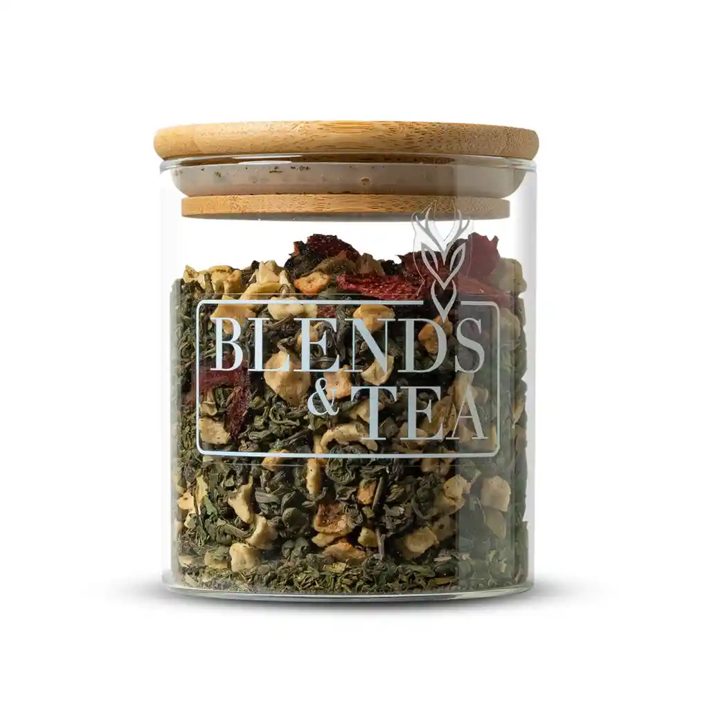 Té Verde Menta - Frutilla 100g