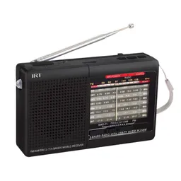 Radio Portátil Irt Am/fm/sw/usb/msd 9 Bandas Negra