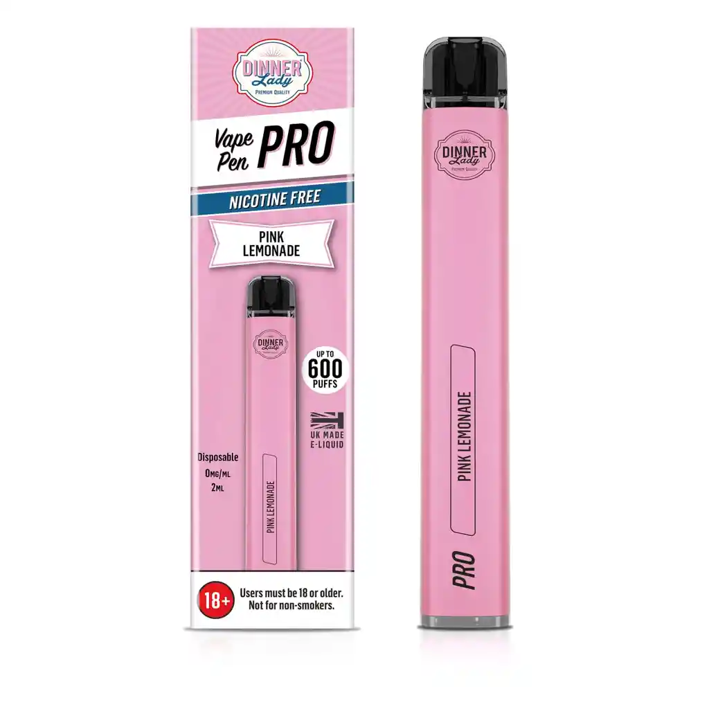 Vaporizador Penpro 600 Puffs Pink Lemonade 0% Dinner Lady