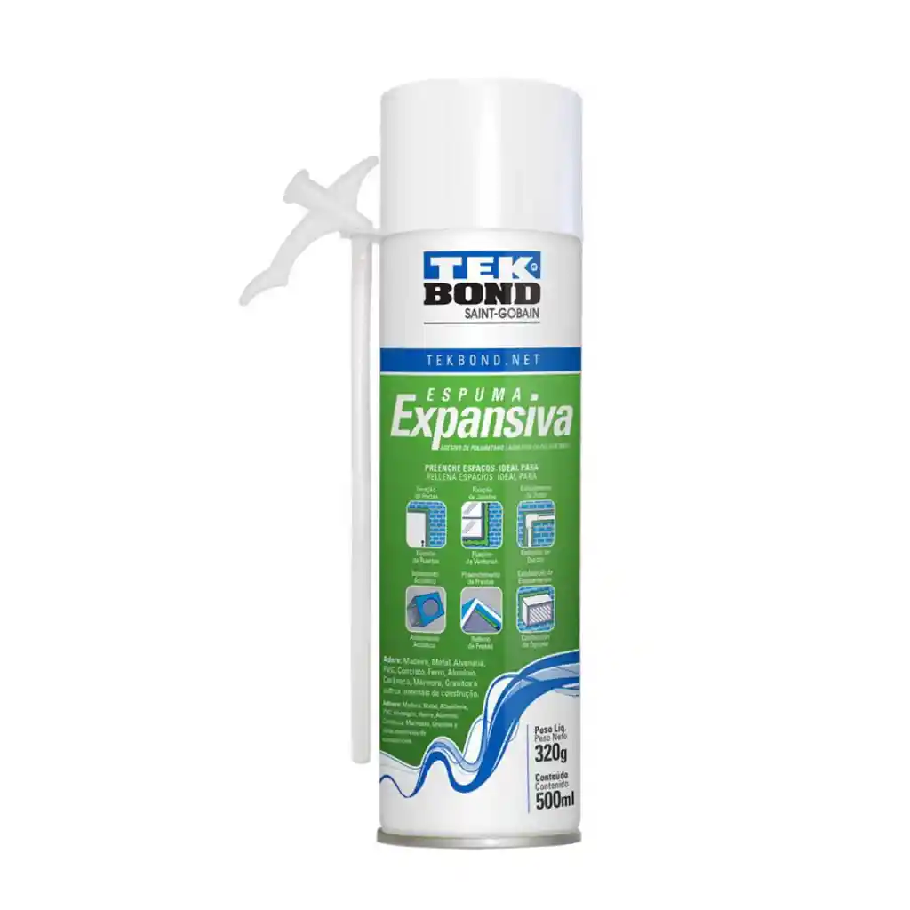 Espuma Expansiva Uso General 320grs/500ml