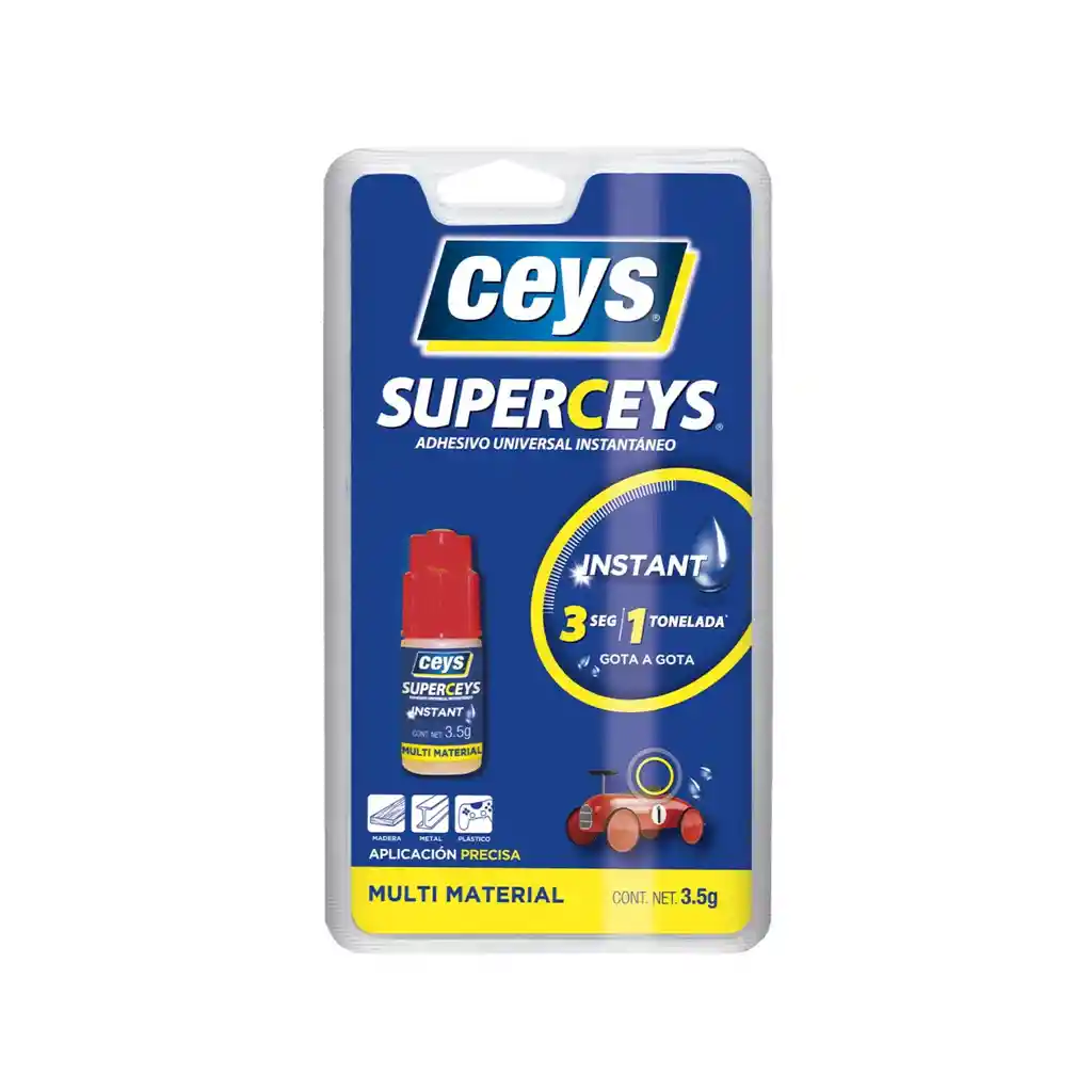 Adhesivo Instantaneo Superceys 3.5grs