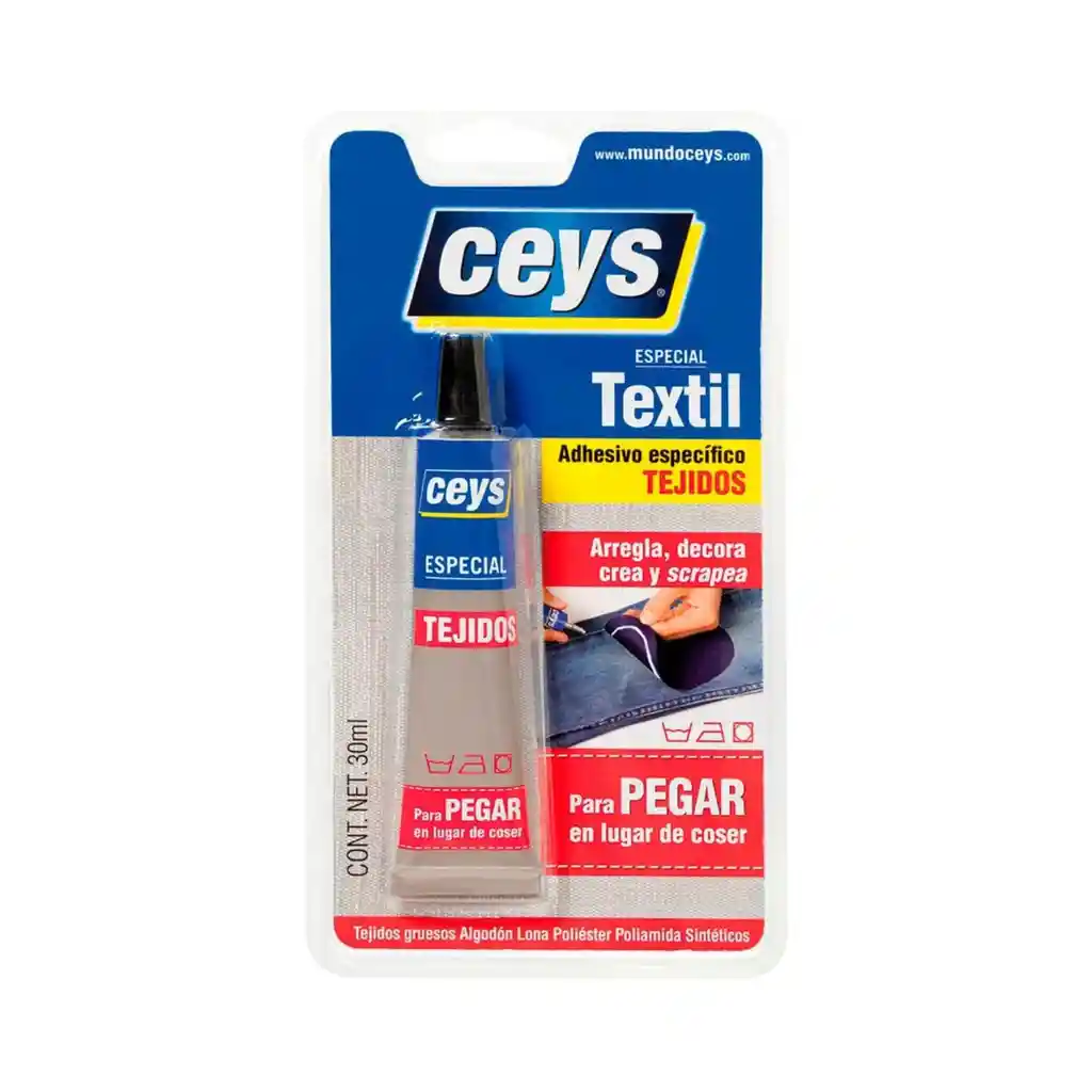 Adhesivo Textil Para Tejidos 30ml