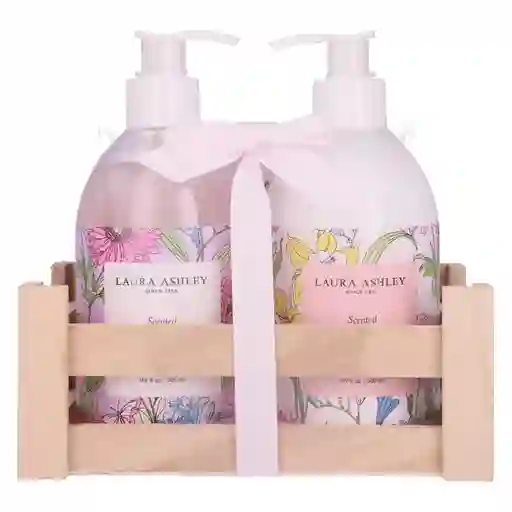 Set De Cuidado De Manos Laura Ashley Pink Peony