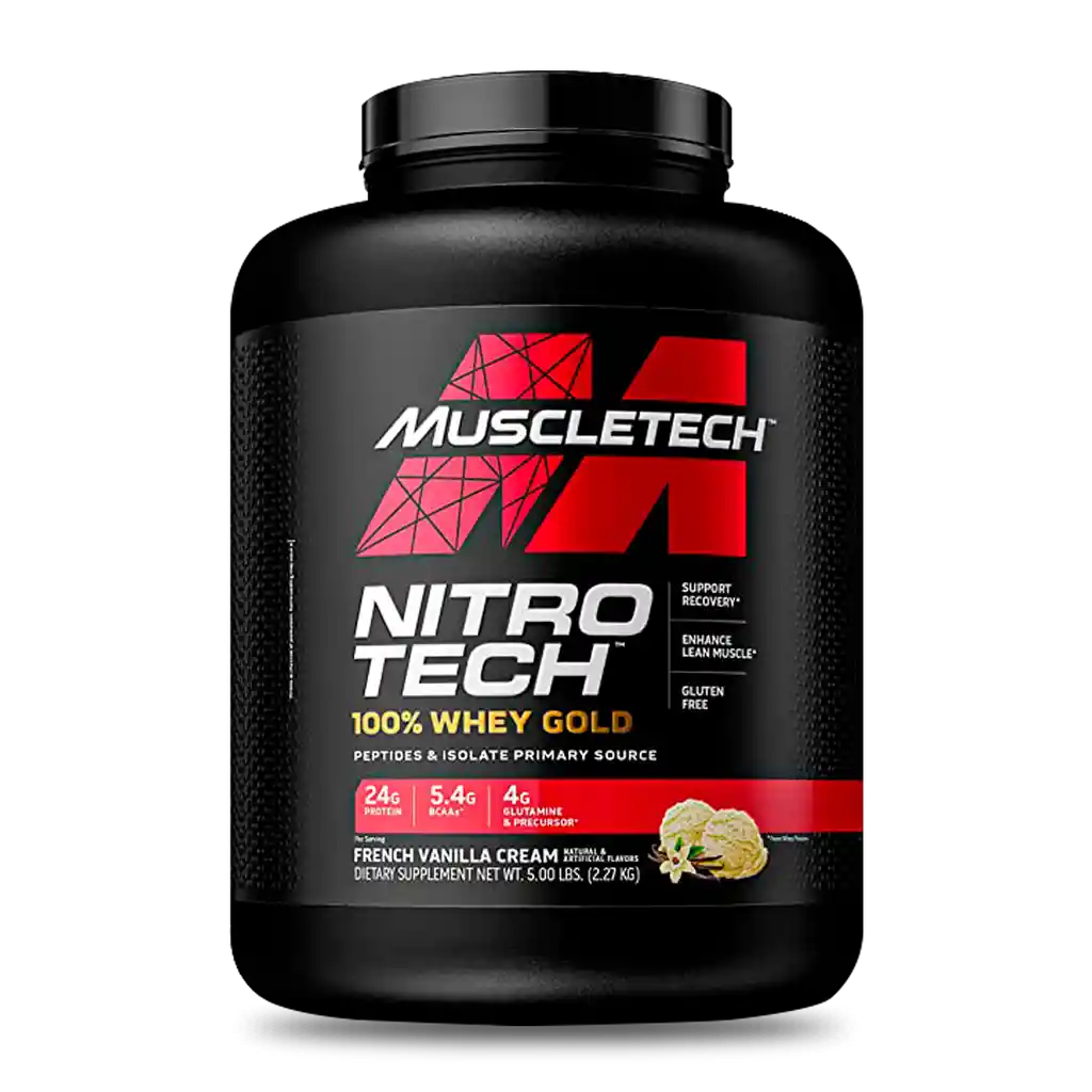 Proteina Nitro Tech 100% Whey Gold – 5 Libras