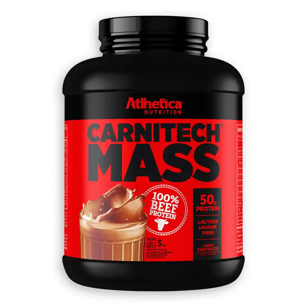 Carnitech Mass Chocolate – 6,62 Libras – Atlhetica