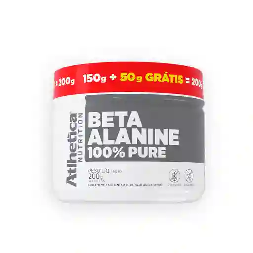 Beta Alanine 100% Pure 150gr + 50gr Gratis Natural – Atlhetica