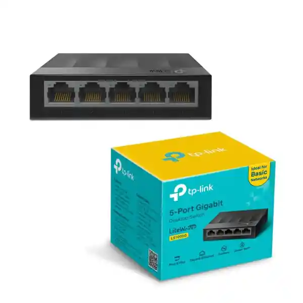 Switch Tplink 5 Puertos 1000mbps Ls1005g