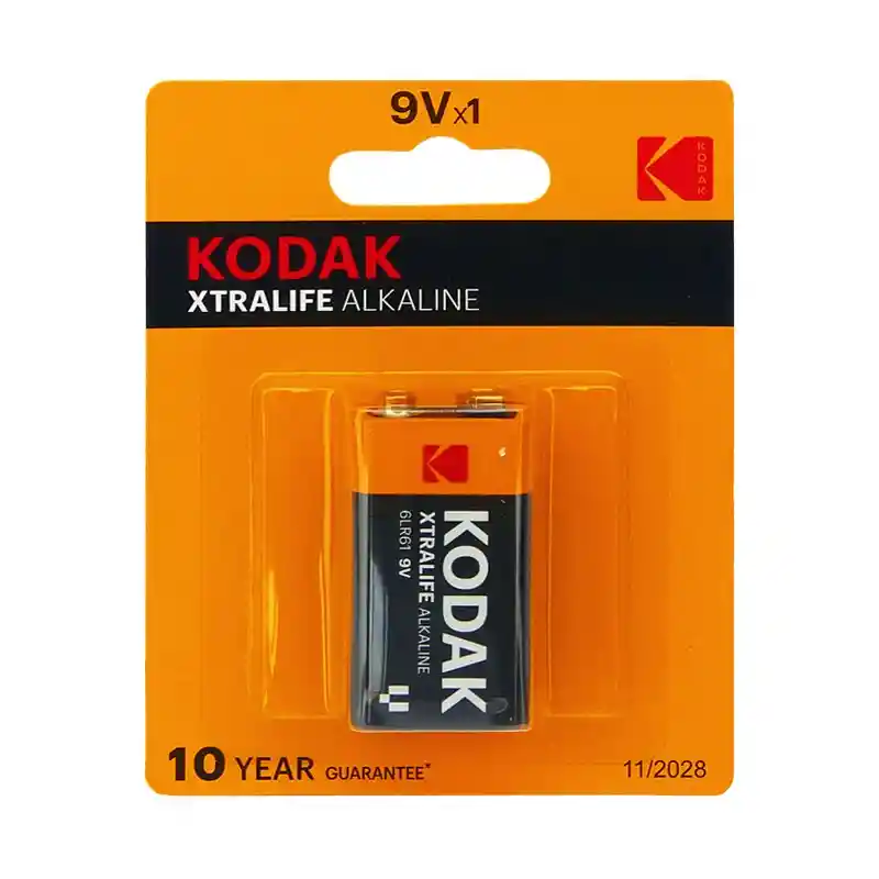 Bateria 9v Kodak Alcalina Xtralife Unitaria