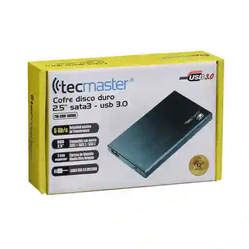 Cofre Case Disco Duro 2.5 Usb 3.0 Tecmaster