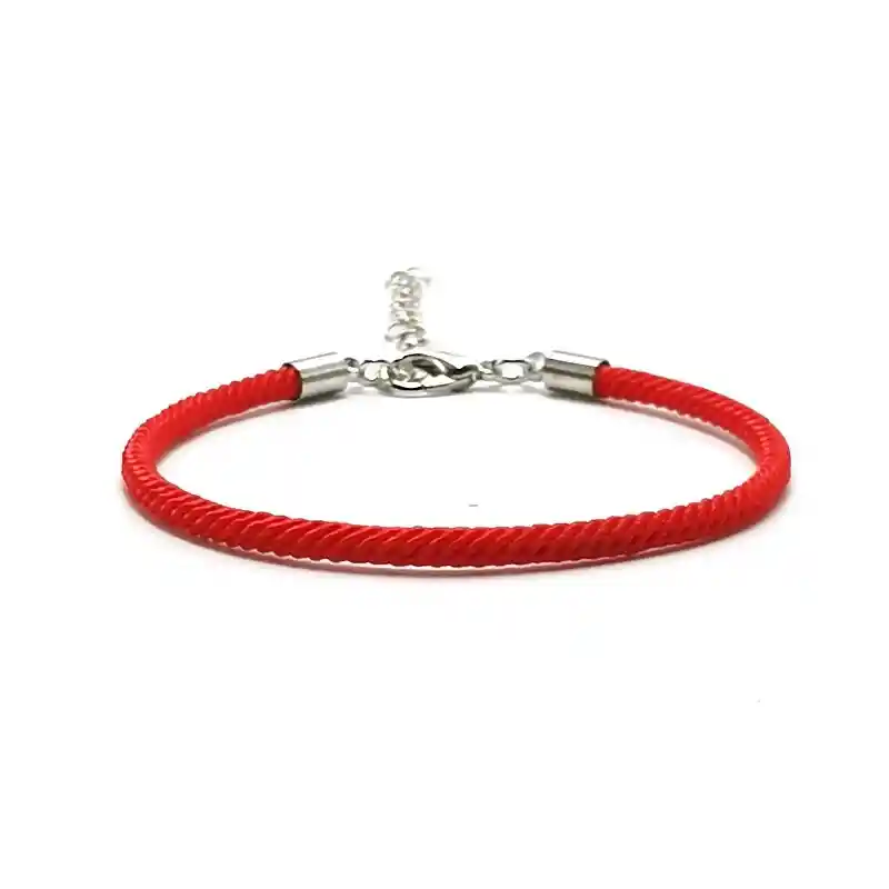 Pulsera Para Charm Cuerda Roja Proteccion