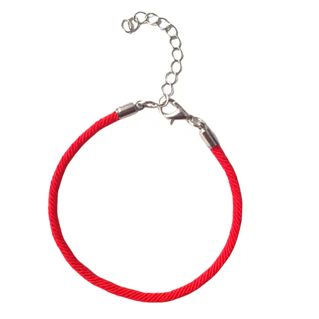 Pulsera Para Charm Cuerda Roja Proteccion