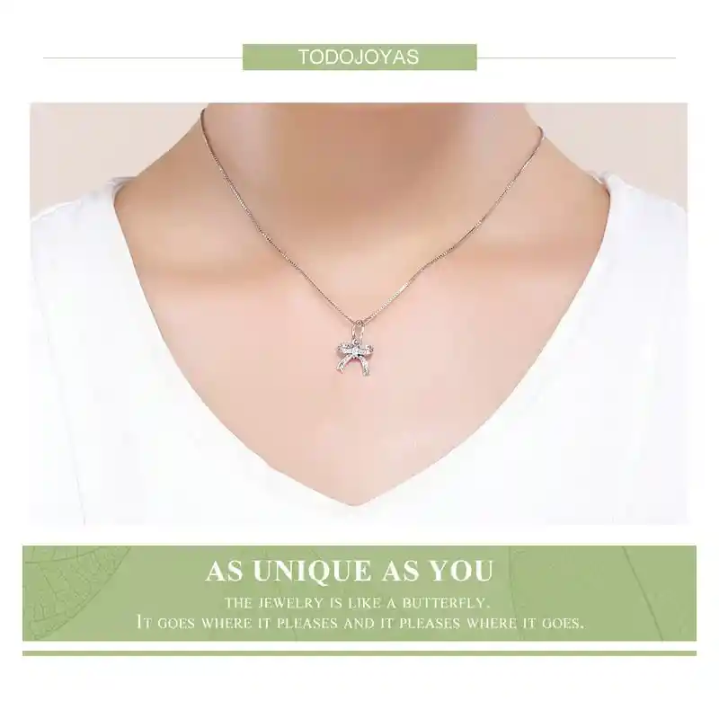 Charm Dije Plata 925 Cinta Regalo