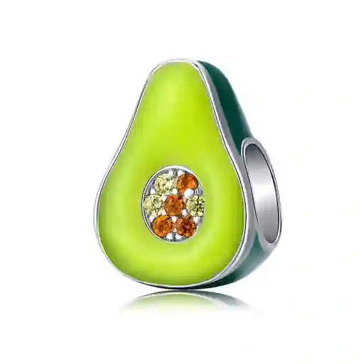 Charm Dije Plata 925 Palta Aguacate