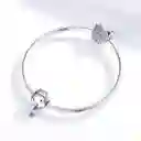 Charm Dije Plata 925 Niño Con Corazon